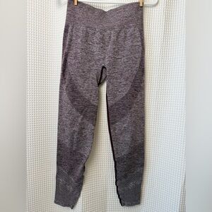 PINK Victoria's Secret Seamless Full Length Leggings  Small Purple Vented